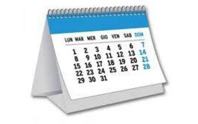 Immagine: calendario
