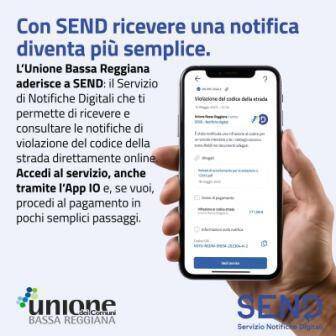 L'Unione Bassa Reggiana aderisce a SEND
